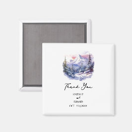 Gastgeschenk Hochzeit Weihnachtsabenteuer Ehe im F Magnet