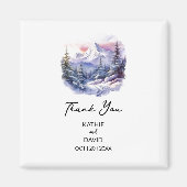 Gastgeschenk Hochzeit Weihnachtsabenteuer Ehe im F Magnet (Vorne)