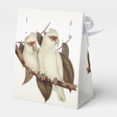 Gastgeschenk Hochzeit "Weiße Vögel" Geschenkschachtel (Rückseite)