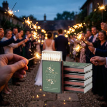 Gastgeschenk Hochzeit zur der Wildblume "Sage Gre