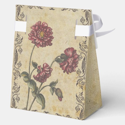 Gastgeschenk Hochzeiten der Gothic Romance - Dark  Geschenkschachtel (Rückseite)