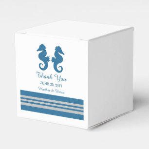 Gastgeschenk Hochzeiten für blaugraues nautisches  Geschenkschachtel