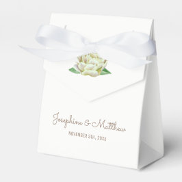 Gastgeschenk Hochzeiten für Cremes Peonies Geschenkschachtel