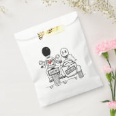 Gastgeschenk Hochzeiten für personalisierte Motorr Geschenktütchen (Versiegelt)