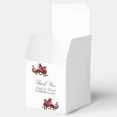 Gastgeschenk Hochzeiten für Red Dragon Geschenkschachtel (Geöffnet)