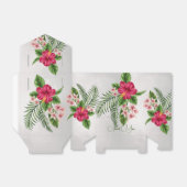Gastgeschenk Hochzeiten für tropische Blume und Bl Geschenkschachtel (Ungefaltet)