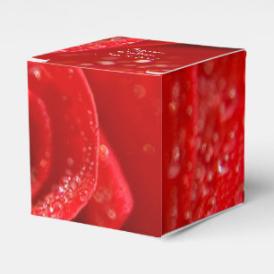 Gastgeschenk Hochzeiten zur rote Rose Geschenkschachtel
