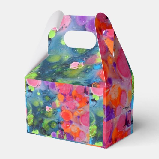 Gastgeschenk-Kasten Geschenkschachtel (Rückseite)