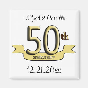 Gastgeschenk Magnet zum 50-jährigen Jubiläum