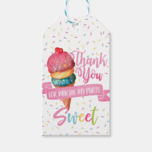 Gastgeschenk-Markierung für Eiscreme Geschenkanhänger