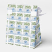 Gastgeschenk mit lackiertem italienischem Tile Ora Geschenkschachtel (Rückseite)