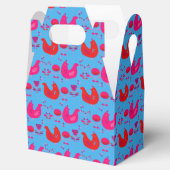 Gastgeschenk - Packung mit Hunde ausnehmen - Henne Geschenkschachtel (Geöffnet)