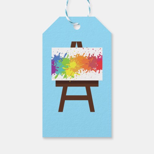 Gastgeschenk-Tag Geschenkanhänger (Rückseite)