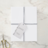 Gastgeschenk-Tags auf Spanisch Geschenkanhänger (Mit Garn)