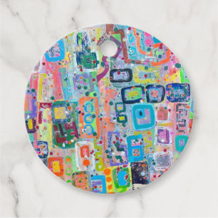 Gastgeschenk-Tags blockieren Geschenkanhänger
