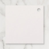 Gastgeschenk-Tags Geschenkanhänger (Rückseite)