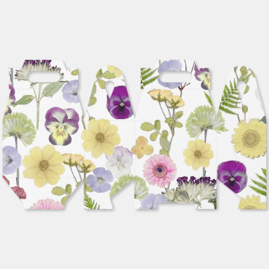 Gastgeschenk zum Thema Wildblume Geschenkschachtel (Ungeklappt)