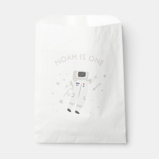 Gastgeschenke des Astronauten im Weltraum Geschenktütchen (Vorderseite)