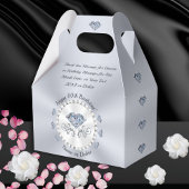 Gastgeschenke für 60. Geburtstagsideen, Personalis Geschenkschachtel