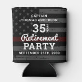 Gastgeschenke für die Aufbewahrung von Feuerwehrfa Dosenkühler (Rückseite)