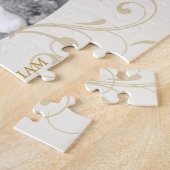 Gastgeschenke Hochzeit - kundenspezifisches Puzzle (Seite)