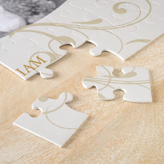 Gastgeschenke Hochzeit - kundenspezifisches Puzzle (Seite)