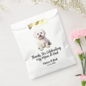 Gastgeschenke Hochzeit mit maltesischem Hund Geschenktütchen (Versiegelt)