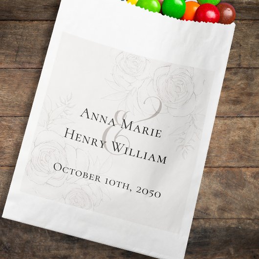 Gastgeschenke Hochzeiten Candy Simple Minimalistis Geschenktütchen