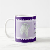 Gastgeschenke Hochzeiten der weißen Lilacs Kaffeetasse (Links)