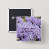 Gastgeschenke Hochzeiten Eheschließungsdatum des B Button (Vorne & Hinten)