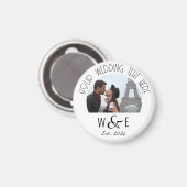 Gastgeschenke Hochzeiten für benutzerdefinierte Ar Magnet (Vorderseite/Rückseite)