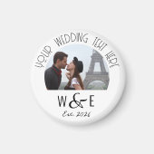 Gastgeschenke Hochzeiten für benutzerdefinierte Ar Magnet (Vorne)