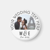 Gastgeschenke Hochzeiten für benutzerdefinierte Ar Magnet (Vorne)