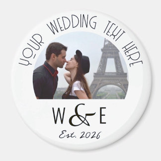Gastgeschenke Hochzeiten für benutzerdefinierte Ar Magnet