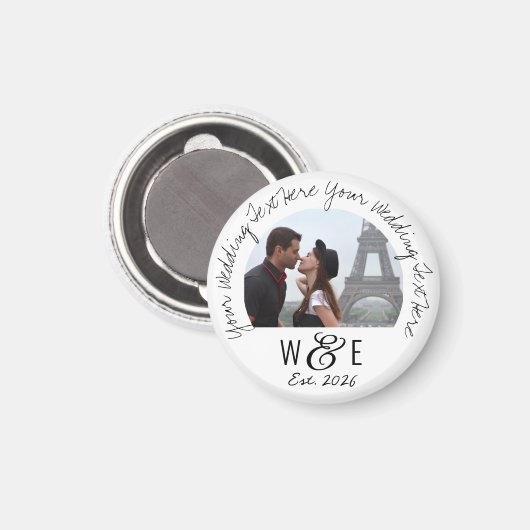 Gastgeschenke Hochzeiten für benutzerdefinierten g Magnet (Vorderseite/Rückseite)