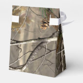 Gastgeschenke Hochzeiten für die Jagd auf Camoufla Geschenkschachtel (Rückseite)