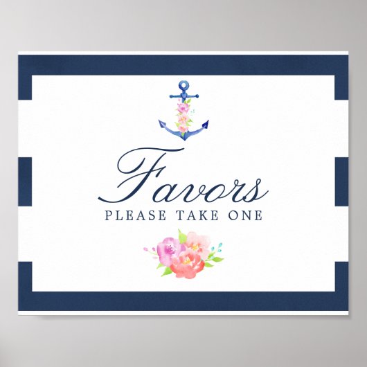 Gastgeschenke Hochzeiten für Wasserfarben Poster (Vorne)