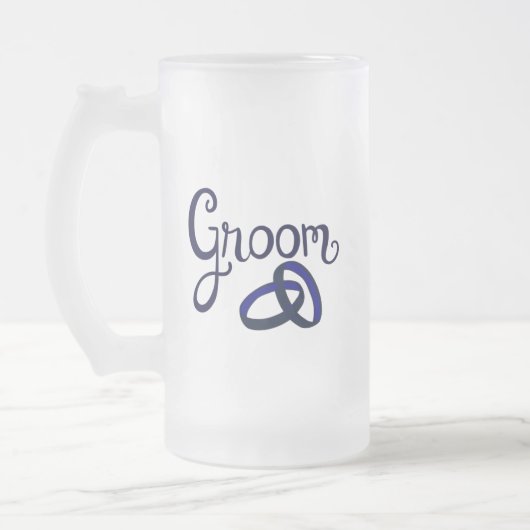 Gastgeschenke Hochzeiten Mattglas Bierglas (Links)