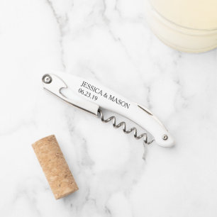 Gastgeschenke Hochzeiten mit Korkschrauben Kellnermesser