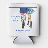 Gastgeschenke Hochzeiten mit Modemanschluss Dosenkühler (Vorderseite)