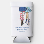 Gastgeschenke Hochzeiten mit Modemanschluss Selters Dosenkühler (Vorderseite)