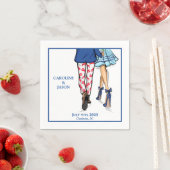 Gastgeschenke Hochzeiten mit Modemanschluss Serviette (Beispiel)