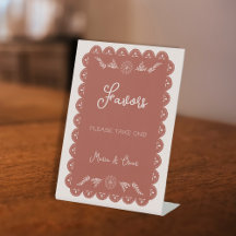 Gastgeschenke Hochzeiten nehmen einen Papel Picado