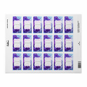 Gastgeschenke Hochzeiten Saatpacketiketten Lasse L Adressaufkleber (Vorne)