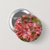 Gastgeschenke Hochzeiten-Schaltflächen Bräunungsna Button (Vorne & Hinten)