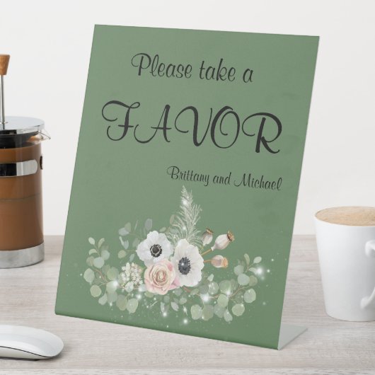 Gastgeschenke Hochzeiten - Schild (In Situ)