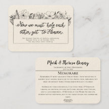 Gastgeschenke Hochzeiten St. Charles Memorare Holy