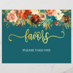 Gastgeschenke Hochzeiten Zeichen - Aquamarin & ora