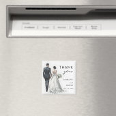 Gastgeschenke Hochzeiten zur Darstellung von Braut Magnet (In Situ (Geschirrspüler))