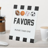 Gastgeschenke mit Sportgedanken Tafelschild Sockelschild (In SItu)